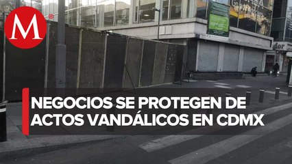 Resguardan edificios y calles en CdMx previo a marcha por justicia para Melanie