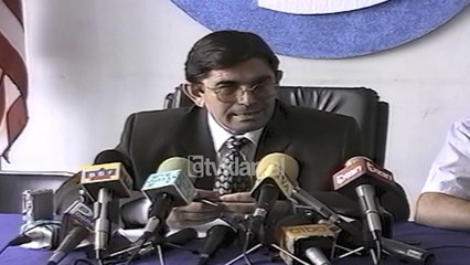 Jemin Gjana deklarate  per vjedhjen e thesarit (20 Maj 2000)