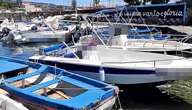 Catania - Posti barca abusivi, sequestri al porto di Ognina (08.06.20)