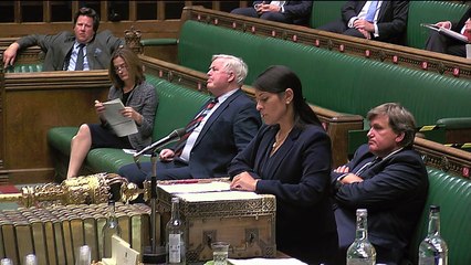 Priti Patel: Shameful hooliganism is indefensible