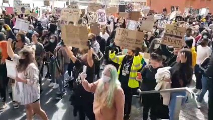 BLM Protest in Wales