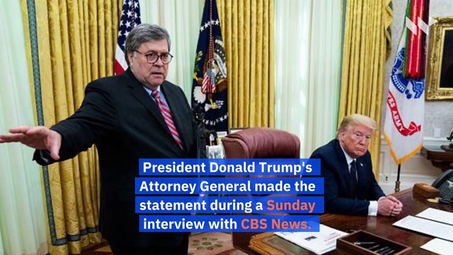 US Attorney General Barr Says There Is No Systemic Racism in Policing