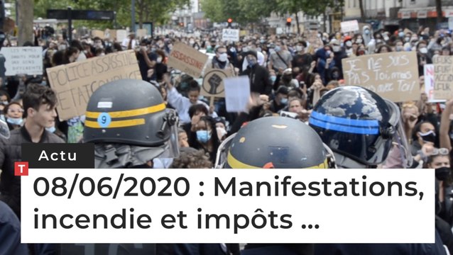 Manifestations, incendie, impôts ... Cinq infos bretonnes du 8 juin