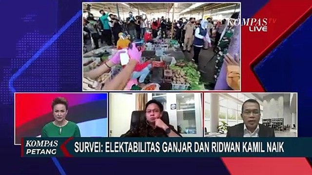 Survei Sebut Elektabilitas Ganjar Pranowo dan Ridwan Kamil Naik