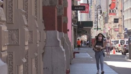La ciudad de Nueva York empieza a despertar tras cien días de pandemia