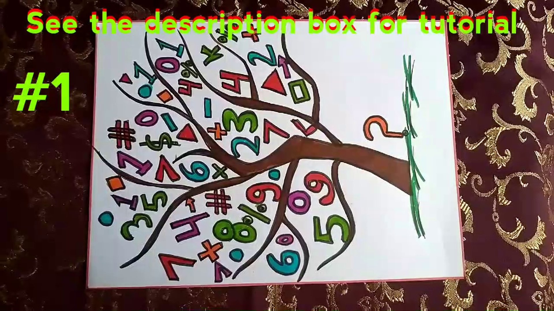 Maths Creative Maths Border Front Page Design For Project - Just go Inalong