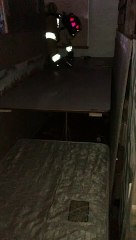 Firefighters Test Out Their Floor Collapse Prop