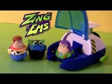 Zing Ems Spaceship Launcher Playset Toy Story Disney Launch Woody Buzz Lightyear RC car