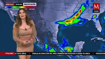 Pamela Longoria nos da el pronóstico del tiempo para este lunes 8 de junio
