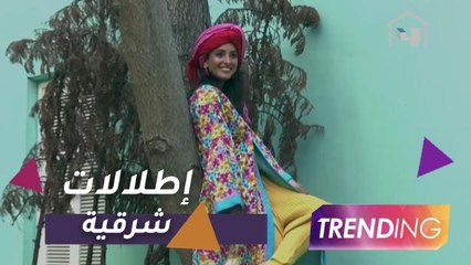 ليا أبوشعيا بإطلالات شرقية في جلسة تصوير خاصة