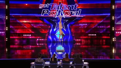 Male Gymnast WOWS Judges on Portugal's Got Talent 2020 / Got Talent Global