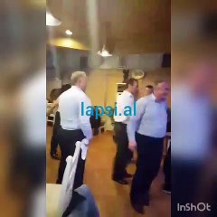 Kreu i KLSH-së Bujar Leskaj bën mundje në lokal, Sali Shehu arbitër