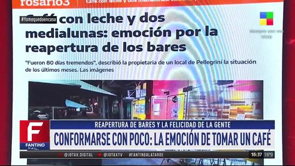 Conformarse con poco: la emoción de volver a tomar un café en un bar