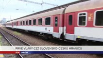 Prvé vlaky ZSSK cez SK/CZ hranicu