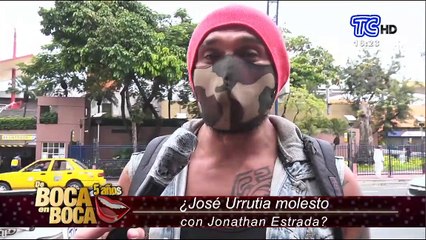 "No es una persona de mi agrado": ¿José Urrutia molesto con Jonathan Estrada?