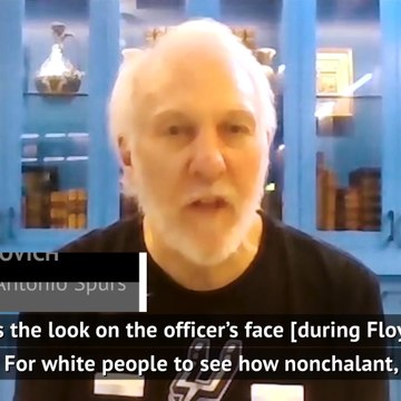 Gregg Popovich issues emotional statement on the death of George Floyd