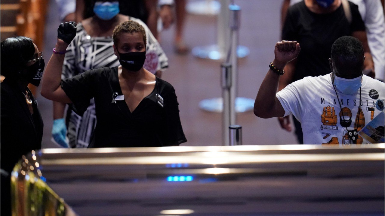 Mourners Gather, Honor George Floyd As Push Towards Police Reform Grows