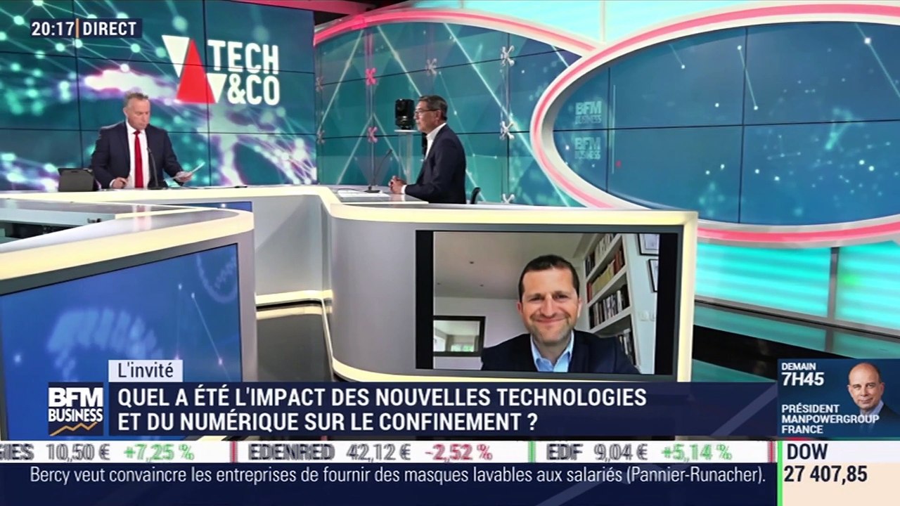 Gaël Sliman (Odoxa): Quel a été l’impact des nouvelles technologies et du numérique sur le confinement ? - 08/06