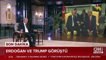 Son dakika! Cumhurbaşkanı Erdoğan, Trump ile görüştü