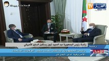 رئاسة: رئيس الجمهورية عبد المجيد تبون يستقبل السفير الأمريكي