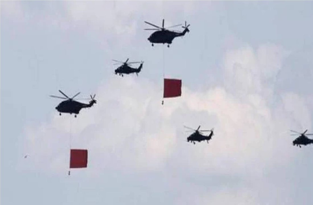 China increases helicopter operations along LAC