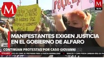 Continúan protestas por caso Giovanni en Jalisco