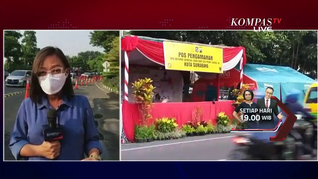 PSBB Surabaya Berakhir, Jalan Raya Mulai Ramai