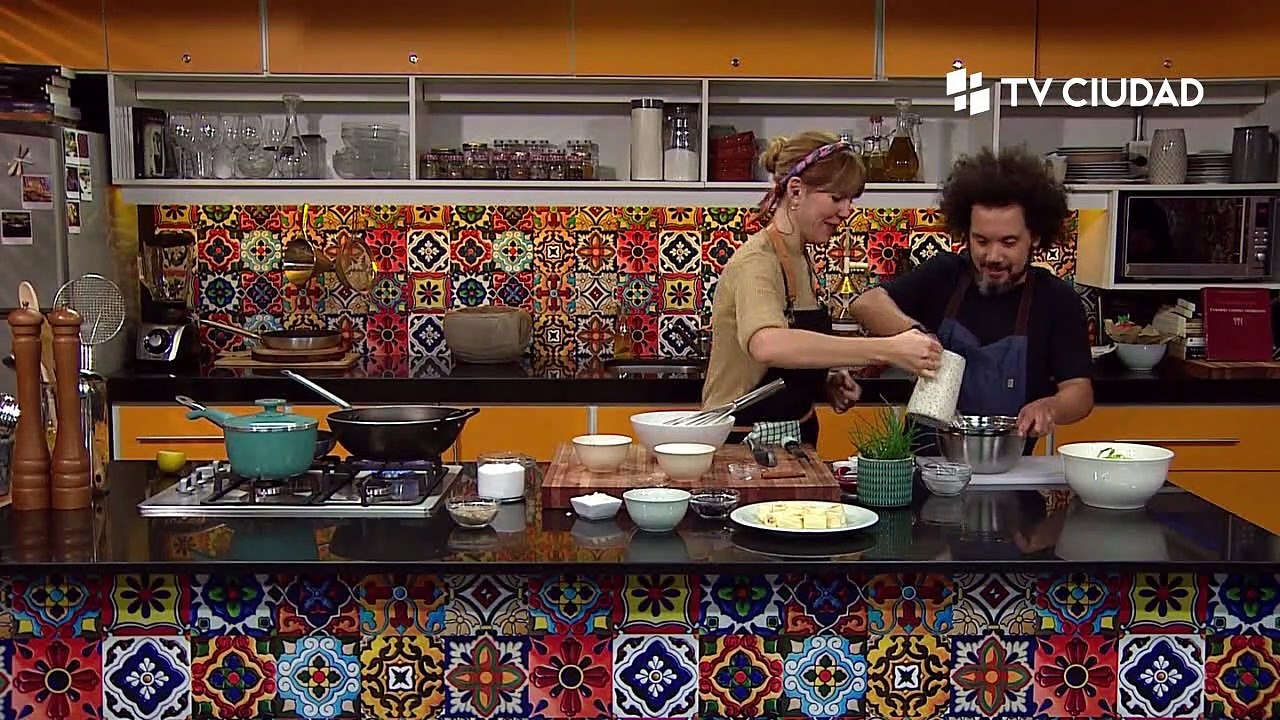 Buñuelos de banana y lechuga