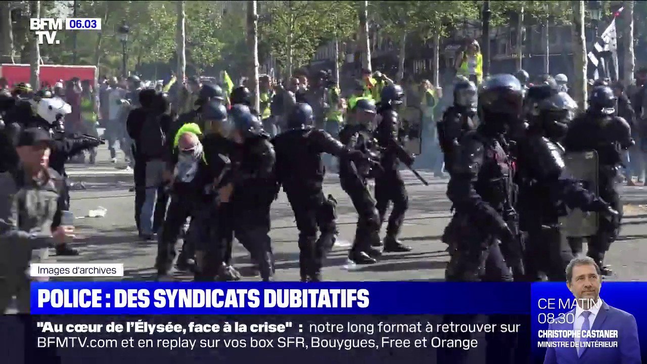 Violences policières: les syndicats de police dubitatifs après les annonces de Christophe Castaner