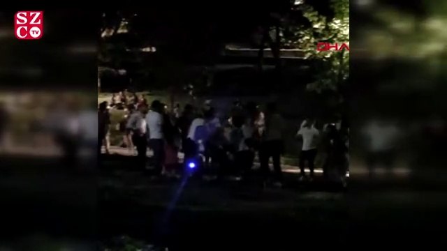 Maçka Parkı'nda müzik eşliğinde halay çektiler