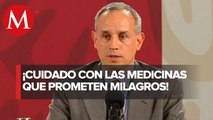 López-Gatell llama a denunciar medicamentos milagro contra covid-19