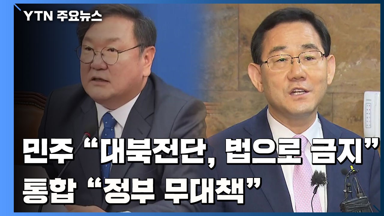 민주당 "대북전단 법으로 금지"...통합당 "정부 무대책·굴종" / YTN