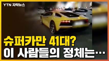 [자막뉴스] '고가 슈퍼카' 41대? 호의호식한 사람들의 정체 / YTN