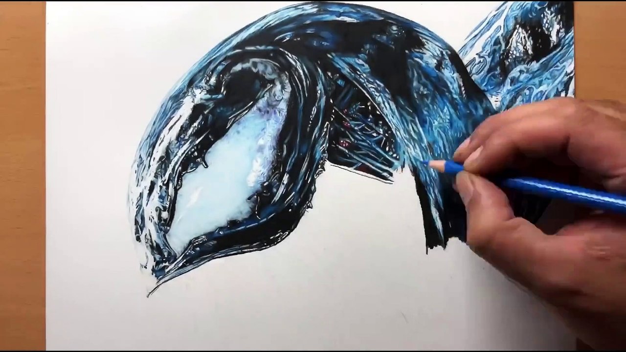 VENOM ART TIMELAPSE