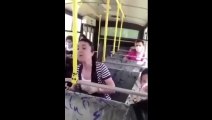 Otobüste maske takmayan kadına kötü haber