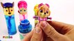 Paw Patrol Chase & Skye, Ninja Turtle with Shimmer & Shine Bubbles