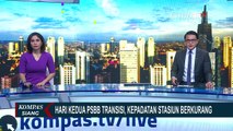 Hari Kedua PSBB Transisi, Kepadatan Penumpang KRL di Stasiun Bogor Menurun