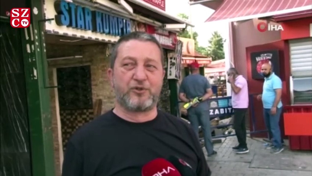 Ortaköy’deki göçükte dükkanı boşaltan esnaf: Tam sezon açıldı, böyle üzücü bir olay gerçekleşti