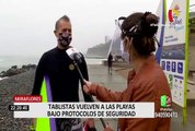 Miraflores: surf podrá ser practicado nuevamente en las playas del distrito