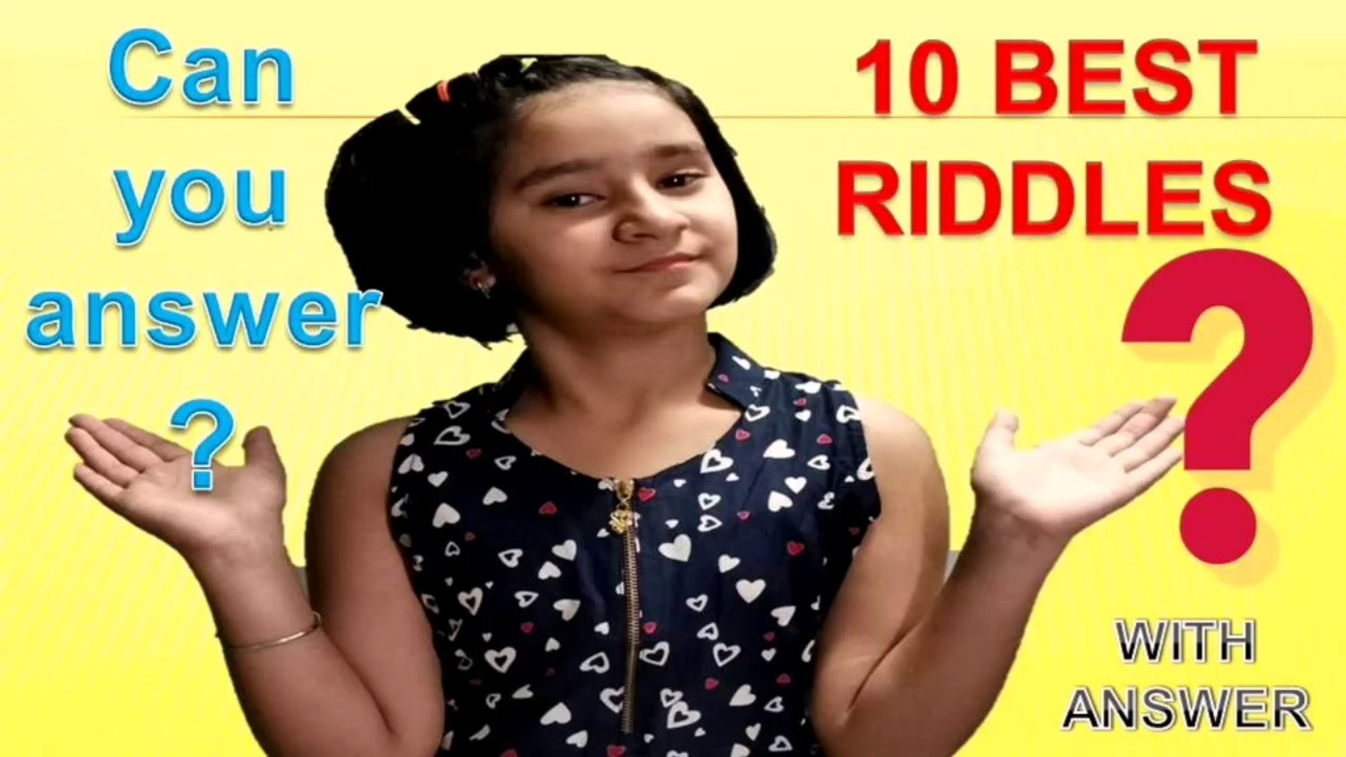 Difficult Riddles with Answers! Its a Challenge. Crack it! - video  Dailymotion