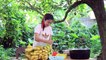 Wrap Banana By Sticky Rice Recipe Recipe _ Yummy Banana Recipe _ Prepare By Coun