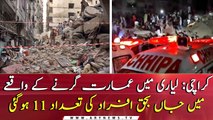 Lyari building collapse death toll climbs to 11
