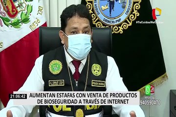 Delincuentes estafan a incautas personas con productos de bioseguridad en redes