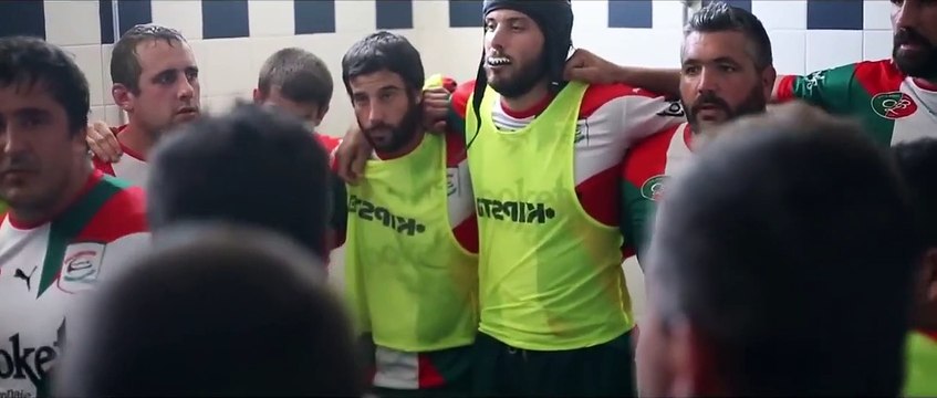 Discours fort du capitaine de l'équipe de Rugby d'Emak-Hor Arcangues Bassussarry