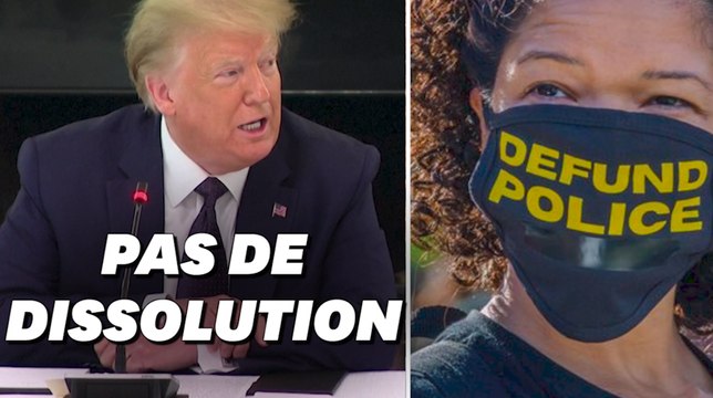George Floyd: Donald Trump balaie la proposition #defundpolice de certains manifestants