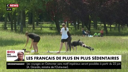 Les Français de plus en plus sédentaires