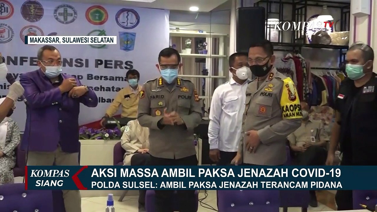 Ramai Aksi Ambil Paksa Jenazah Corona, Kapolda Sulsel: Terancam Pidana!