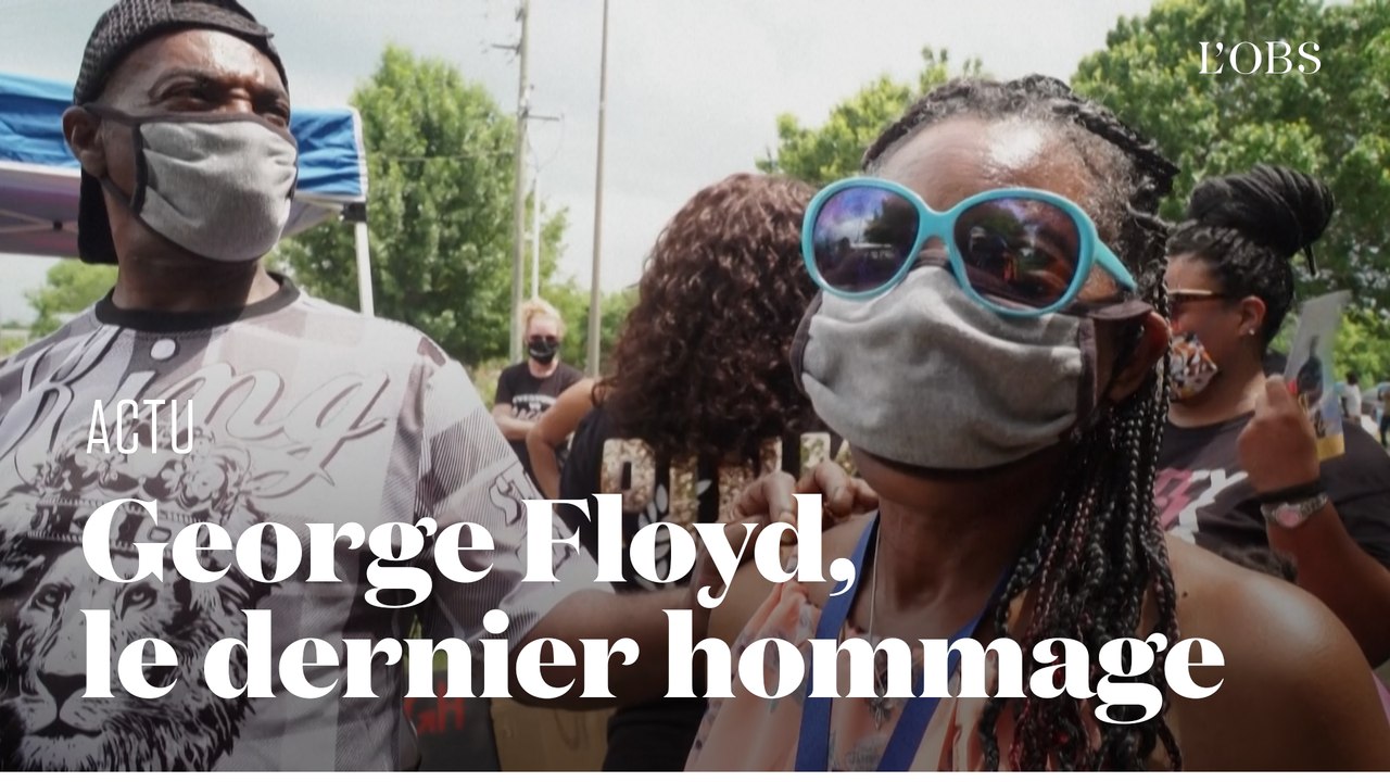 A Houston aux Etats-Unis, plus de 6 000 personnes rendent hommage à George Floyd