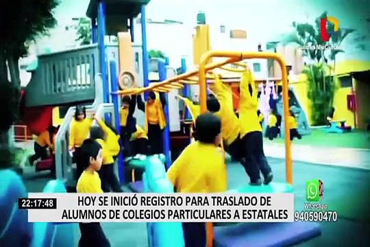 Inició el proceso de asignación de vacantes para los estudiantes que se trasladaron a colegios estatales