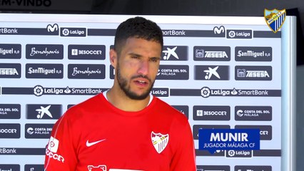 Munir (Málaga): "Nos jugamos muchísimo en muy poco tiempo"